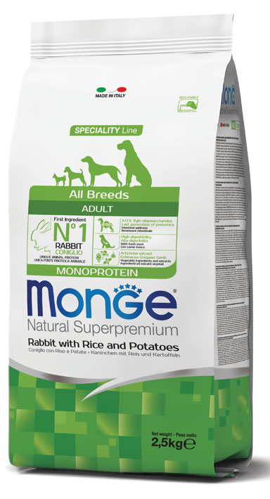 MONGE ALL AD CON/RIS/PAT 2,5KG