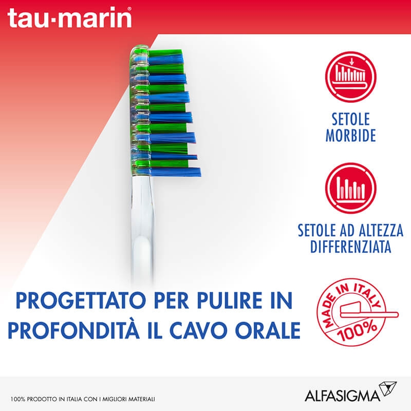 Tau-Marin Spazzolino Antitartaro Speciale Gengive Sensibili