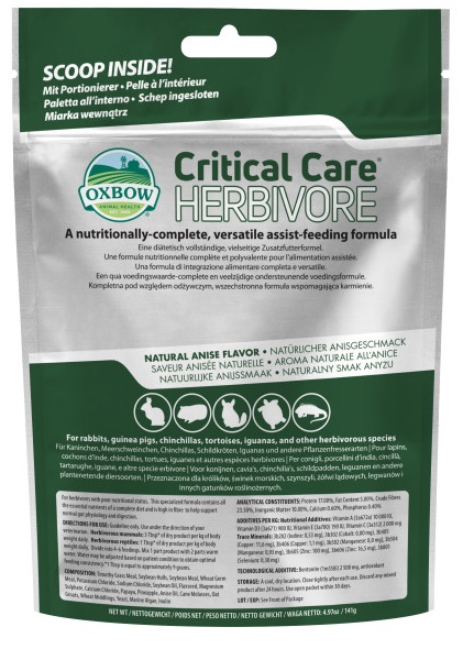 CRITICAL CARE HERBIVORE 141 GR
