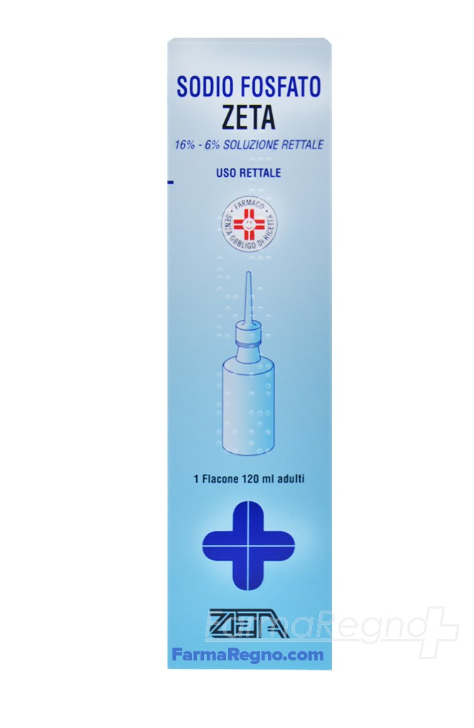 Sodio Fosfato Zeta Adulti - Soluzione Rettale 120 ml
