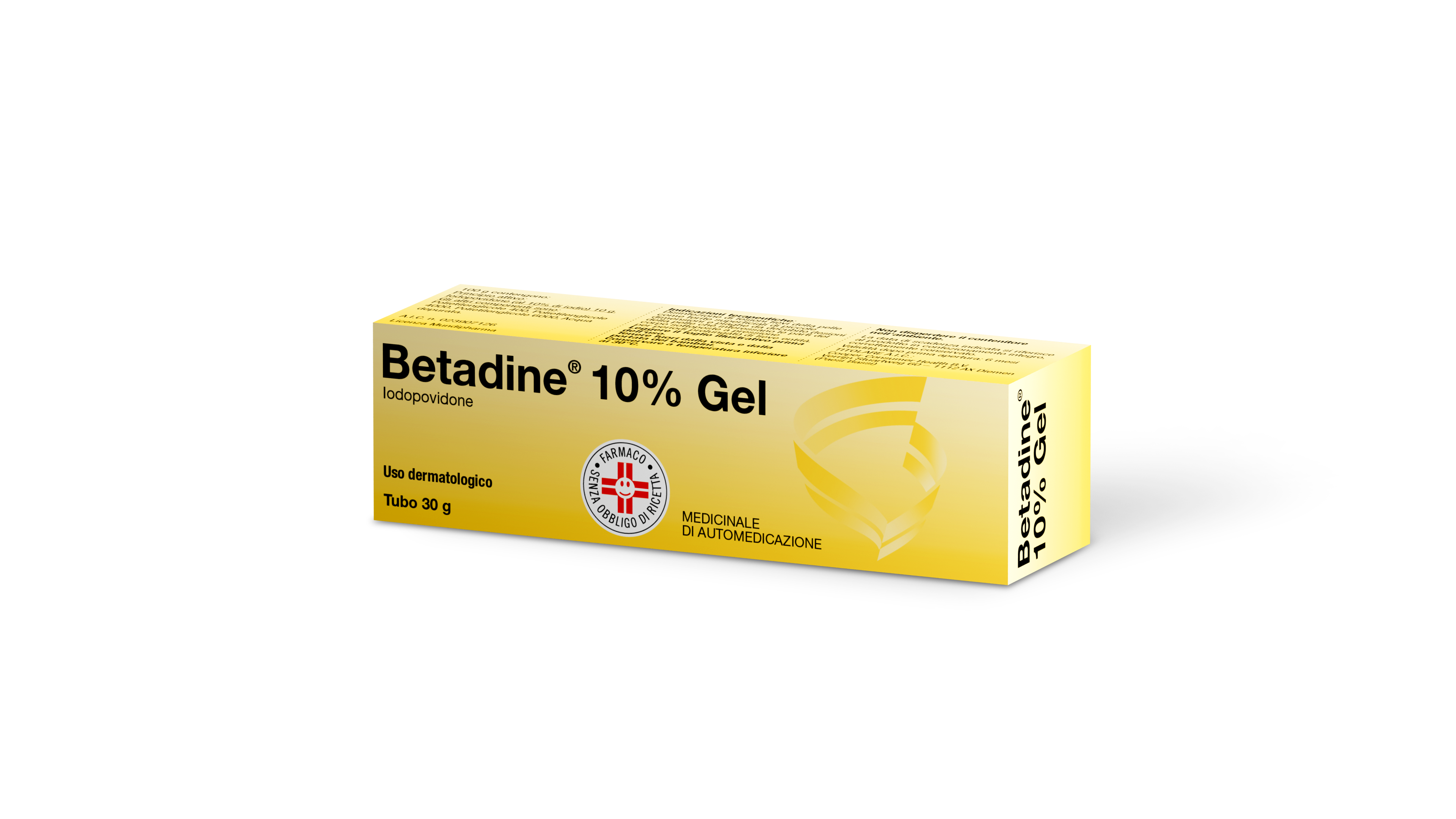 Betadine 10% Iodopovidone - Gel Cutaneo Disinfettante 30 g
