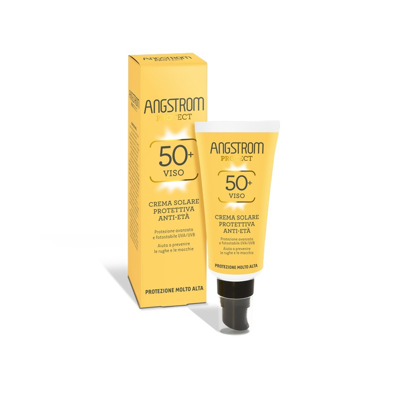 Angstrom Protect - Crema Solare Protettiva Antietà SPF50+ Viso 40 ml