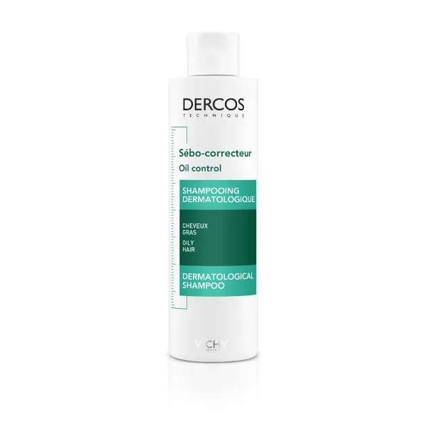 Vichy Dercos Sebo regolatore - Shampoo Trattante avanzato per cuoio capelluto purificato 200ml