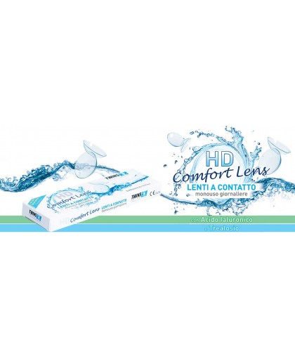 HD Comfort Lens Lenti A Contatto Monouso Giornaliere Diottrie 2,50 10Lenti