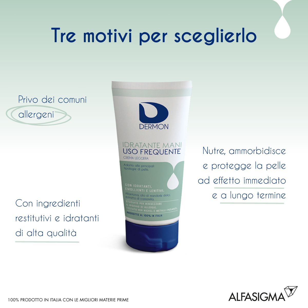 DERMON IDRATANTE MANI USO FREQU
