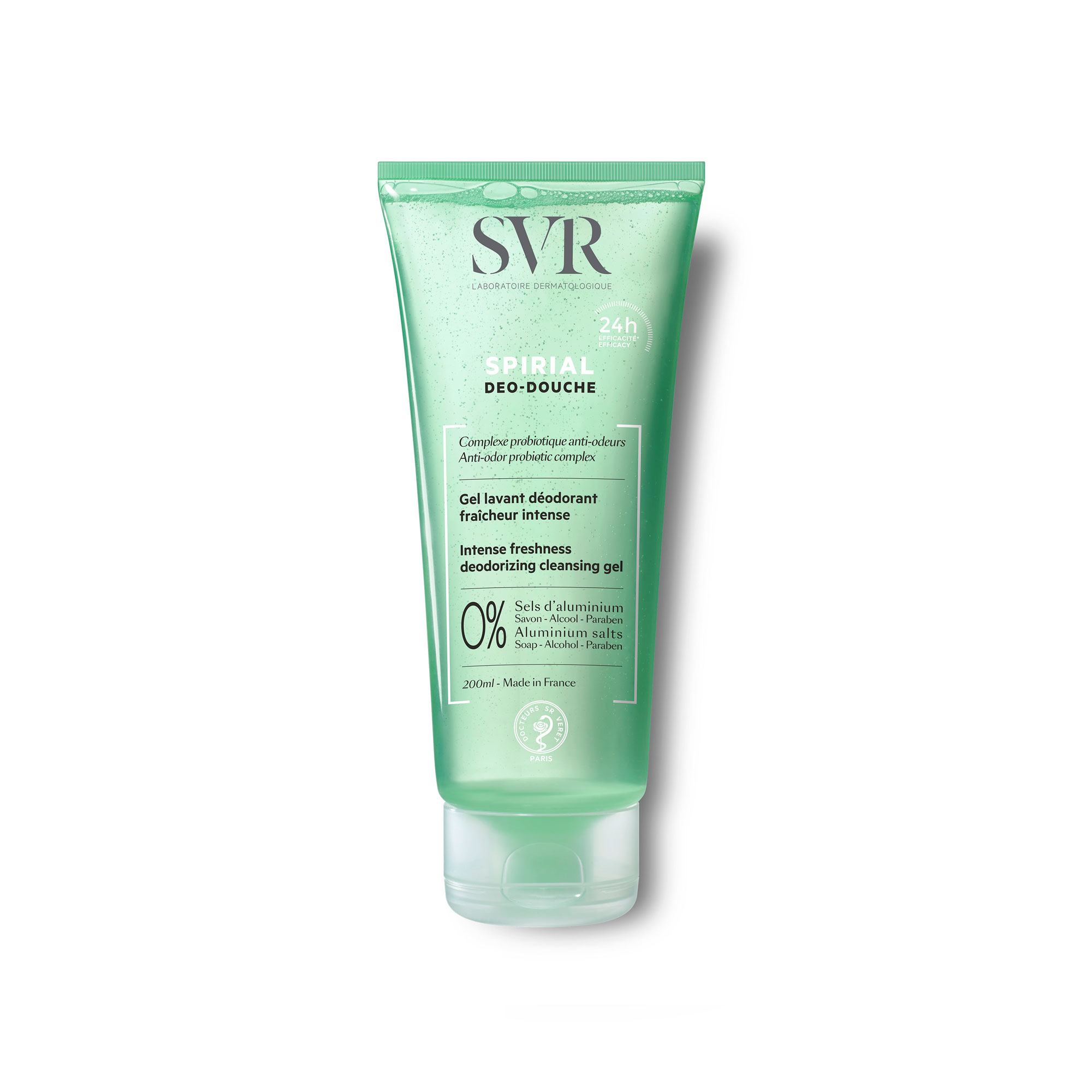 SVR Spirial Gel Doccia Detergente Deodorante 200 mL