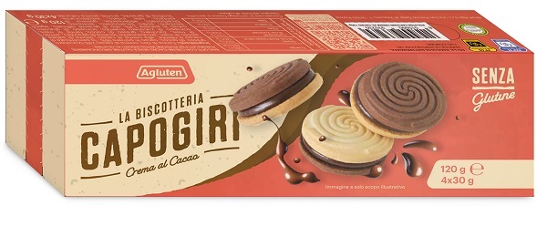 AGLUTEN CAPOGIRI CR CACAO 120G