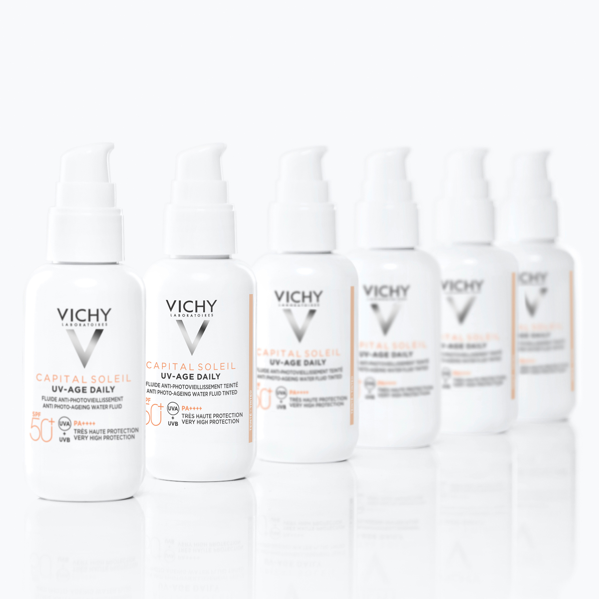 Vichy Capital Soleil UV-Age Daily SPF50+ Fluido Anti Fotoinvecchiamento Colorato 40 ml