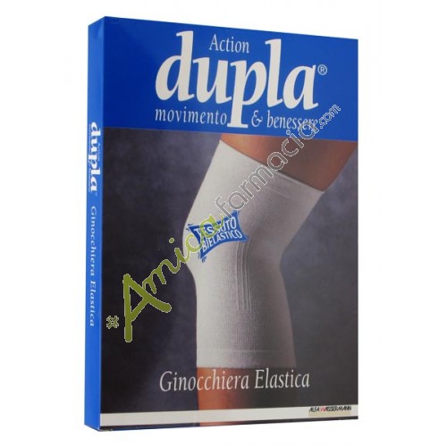 Dupla Ginocchiera Elastica Blu Taglia M