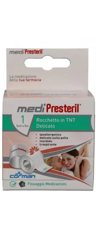 Medipresteril Rocchetto Delicato in Tnt 5x500 cm 1 Pezzo