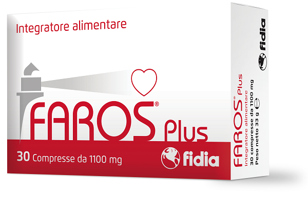 Faros Plus - Integratore per il colesterolo - 30 compresse 