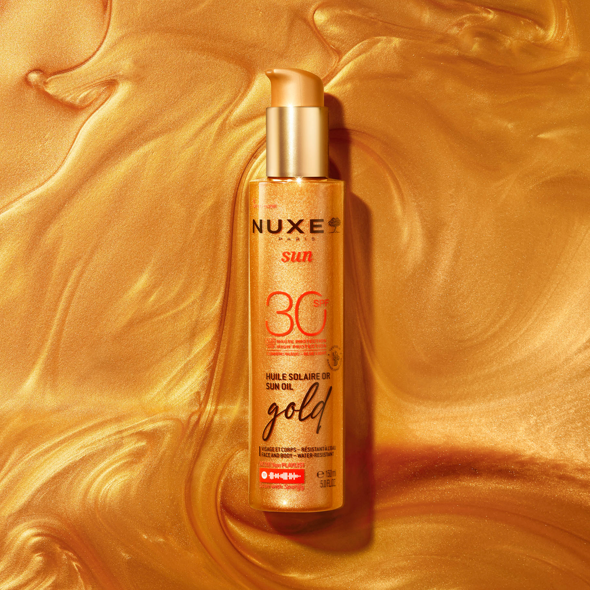 Nuxe Sun - Olio Solare Dorato Protezione SPF30 150 ml