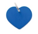 MY FAMILY MEDAGLIETTA CUORE (L) ALLUMINIO BLU (REF. MFB28)