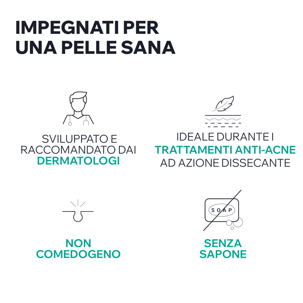 Uriage Hyséac - Hydra Crema Detergente Lenitiva Viso E Corpo Per Pelle Acneica E Irritata 150 ml