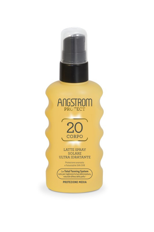 Angstrom Protect - Latte Solare Ultra Idratante SPF20 Spray Corpo 175 ml