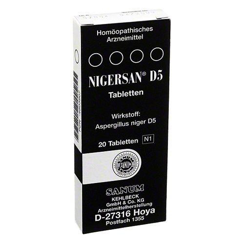 Imo Sanum Nigersan D5 Medicinale Omeopatico 20 Compresse