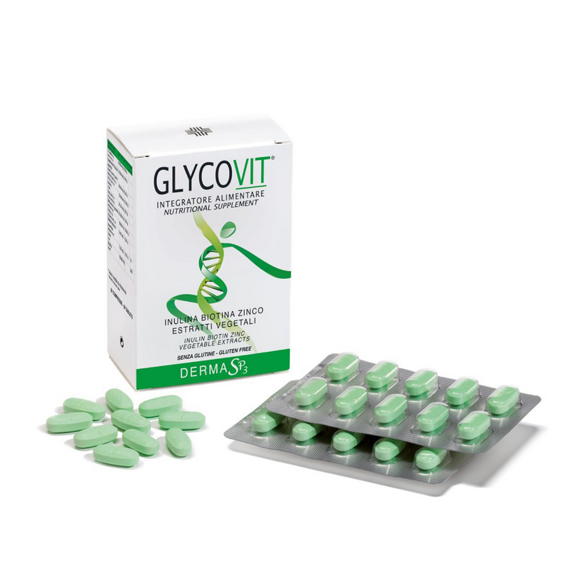 GLYCOVIT DERMA SP3 Integratore pelle&capelli 30cpr 