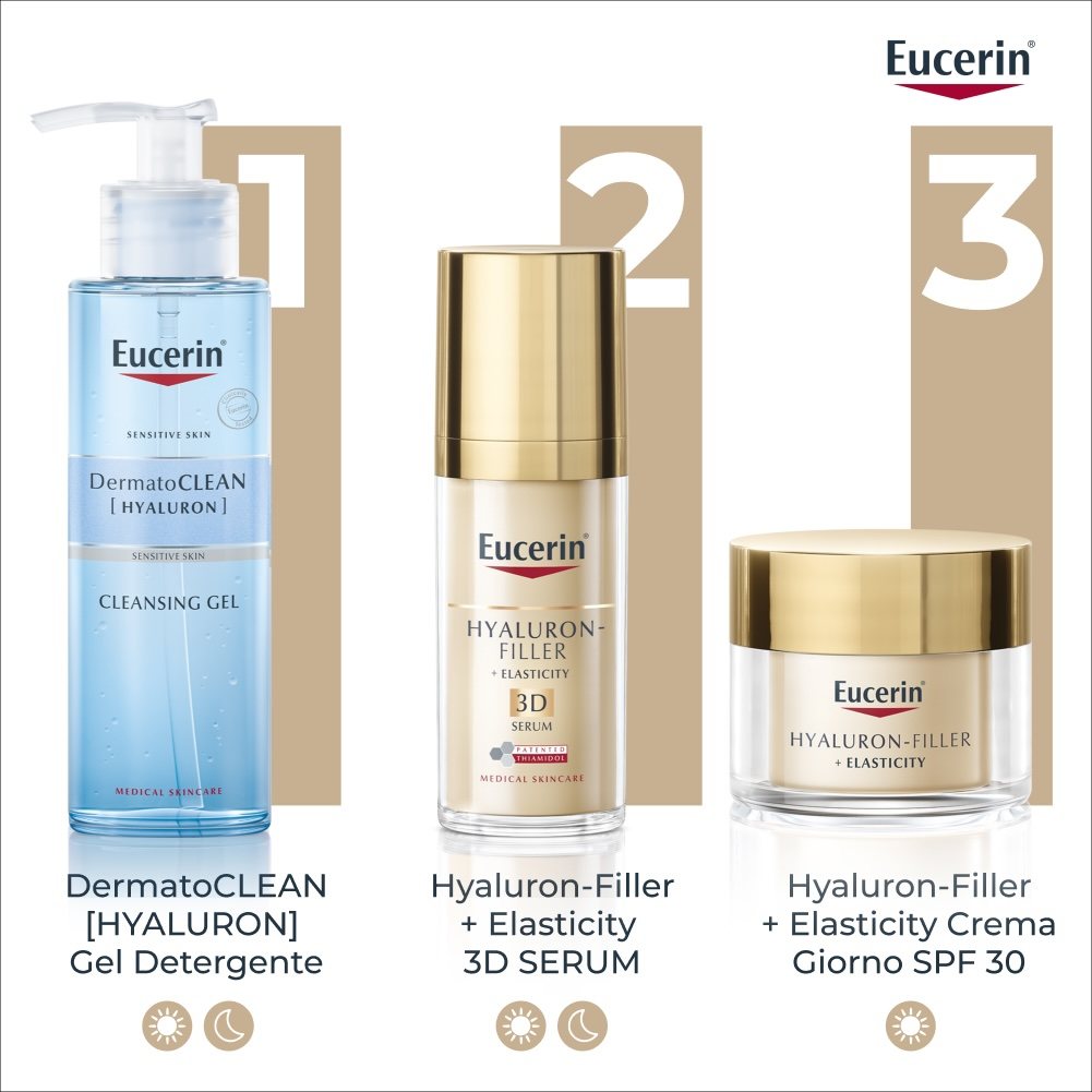 Eucerin Hyal-Filler Elasticity Crema Giorno Viso SPF30 50mL