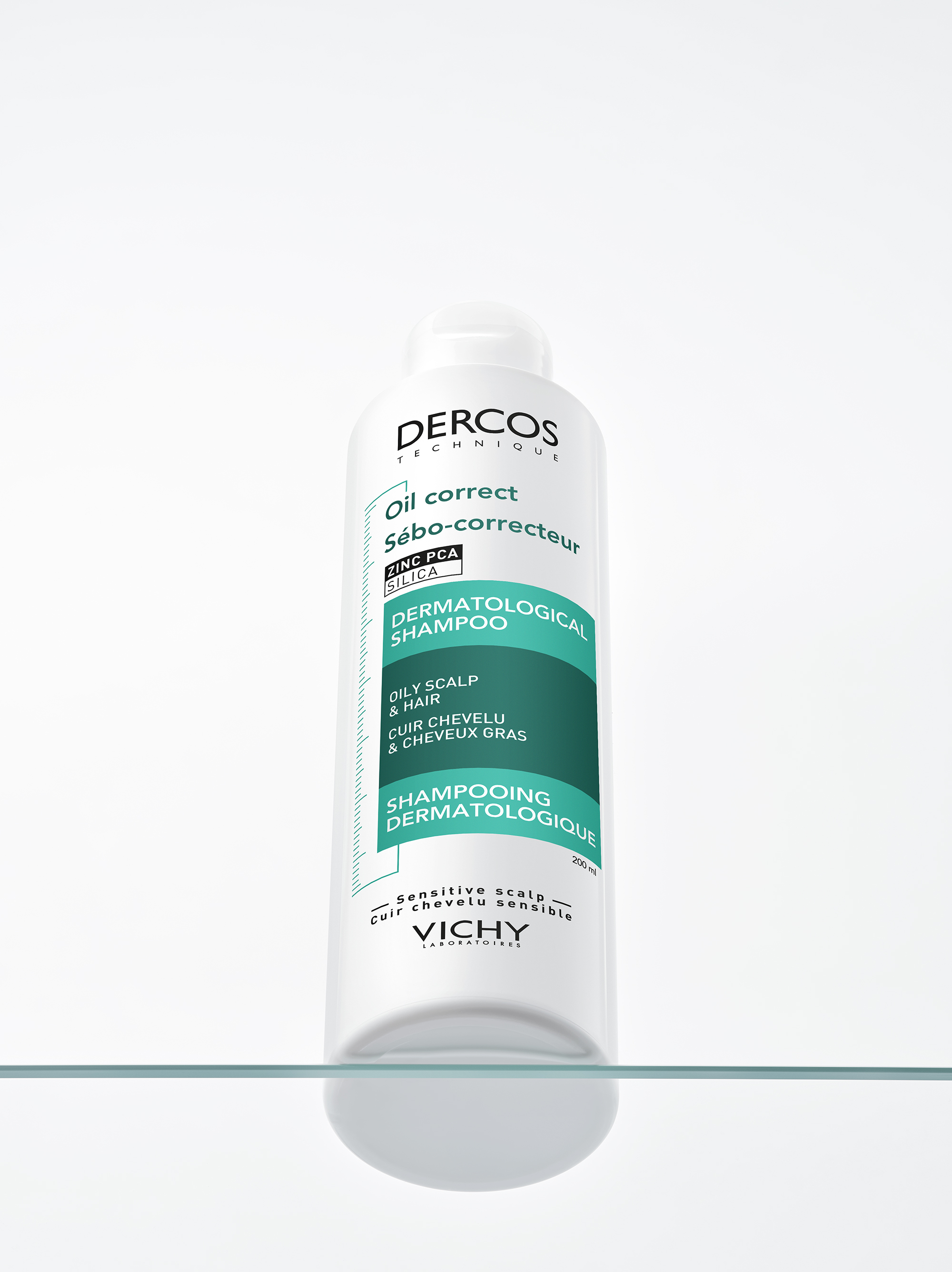 Vichy Dercos Sebo regolatore - Shampoo Trattante avanzato per cuoio capelluto purificato 200ml