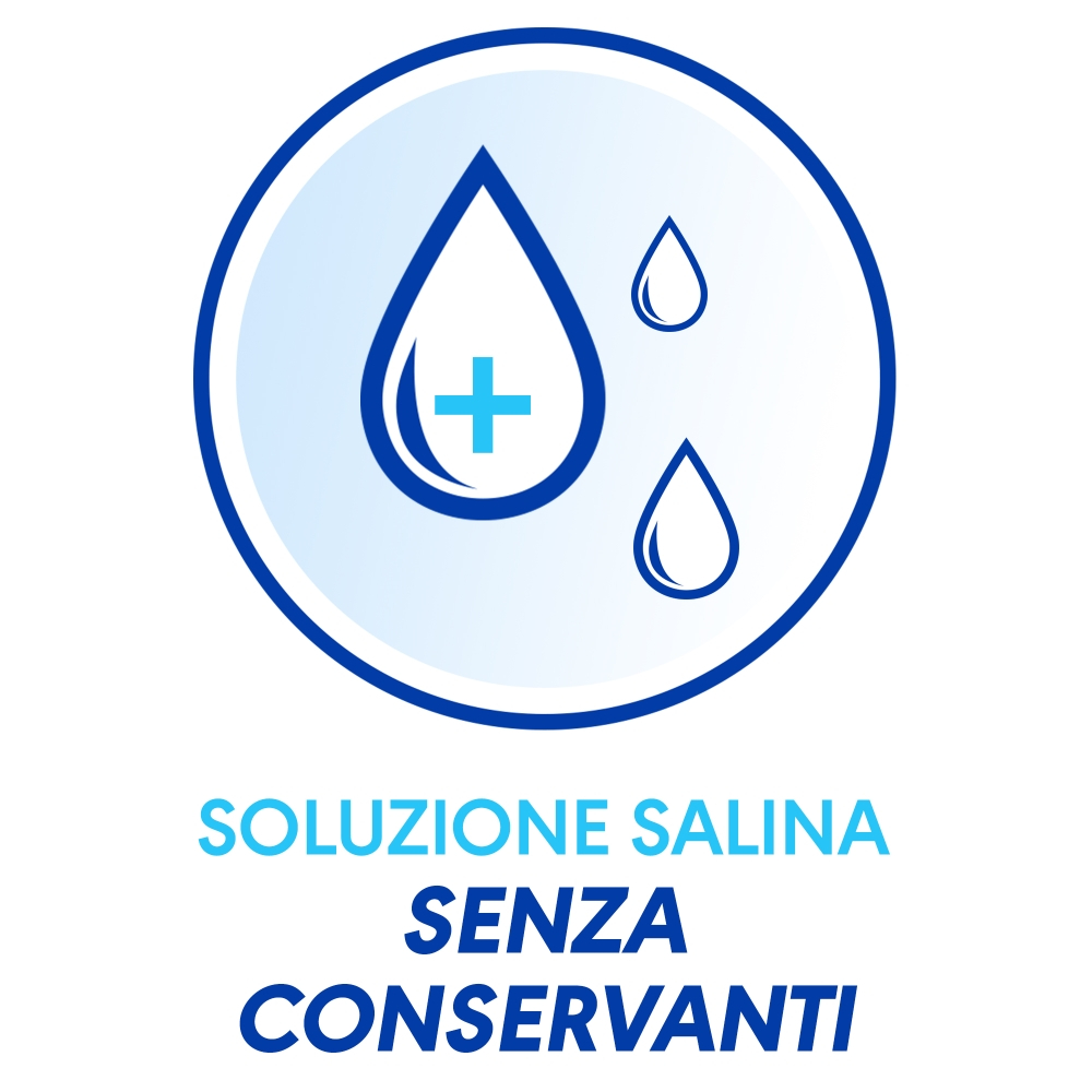 Narhinel Soluzione Fisiologica Salina Isotonica per Naso Chiuso 20 Flaconcini Monodose da 5ml 