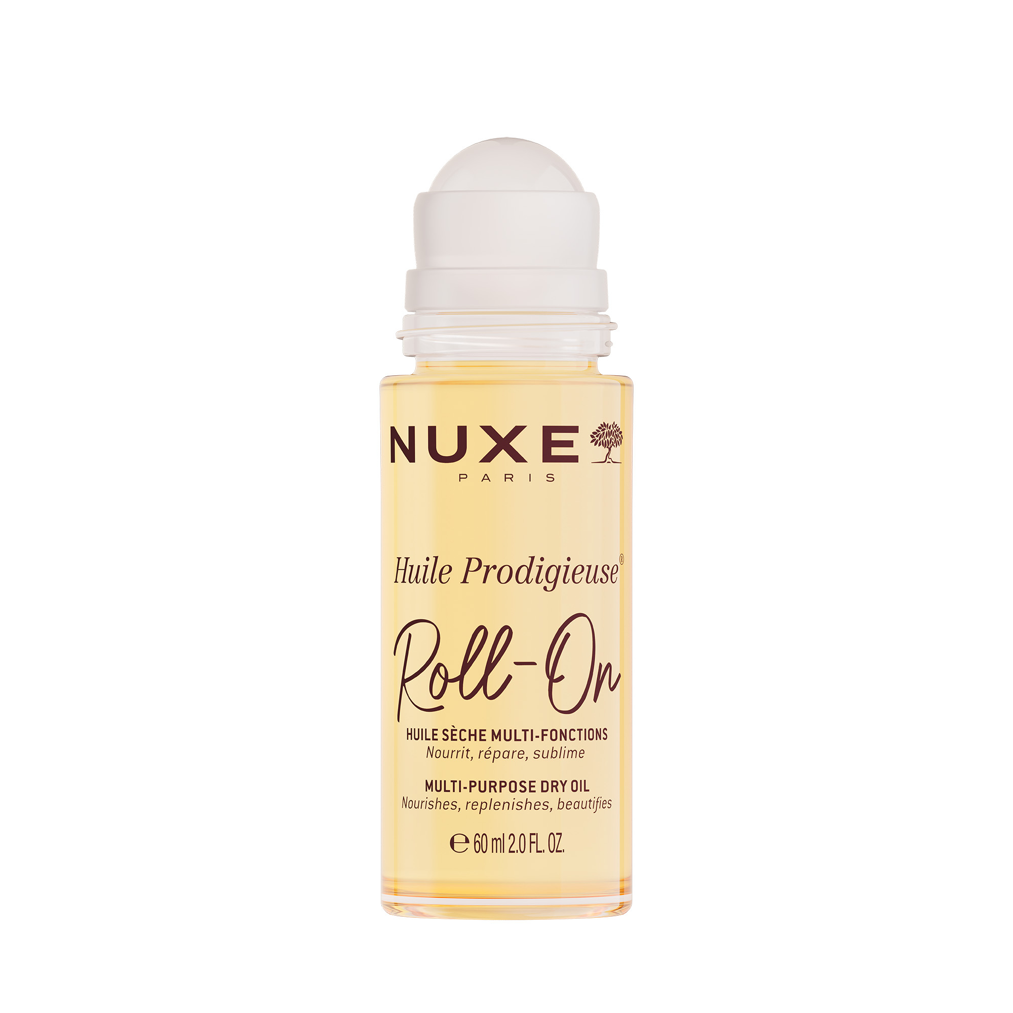 Nuxe - Huile Prodigieuse - Olio Secco Per Viso, Corpo E Capelli Roll-On 60 ml