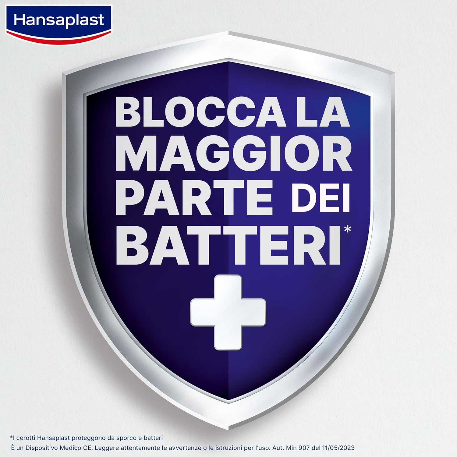 Hansaplast Sensitive Cerotto Rocchetto, Cerotto rotolo per il fissaggio di bende, 5 m x 2.5 cm
