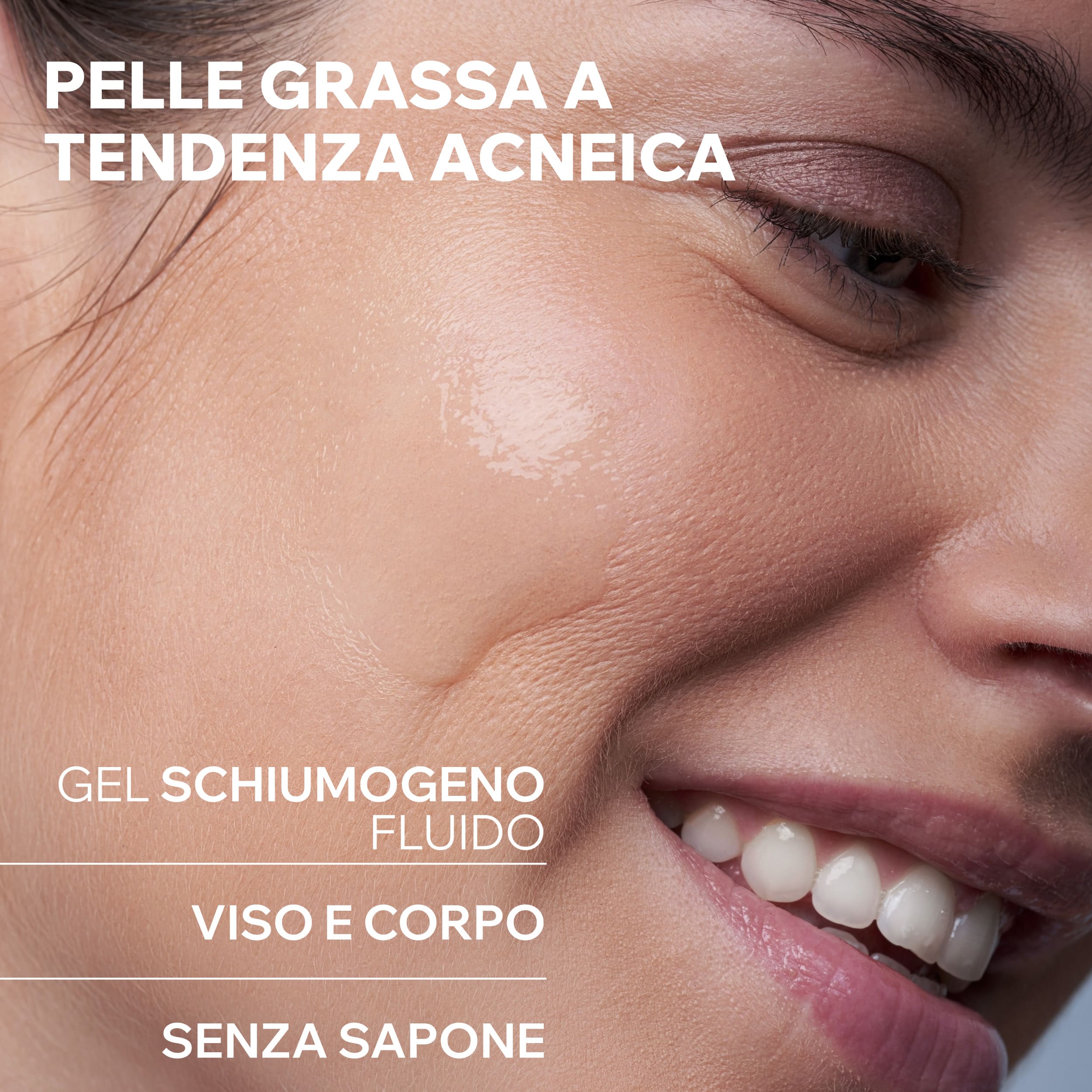 Uriage Hyséac - Gel Detergente Purificante Anti-Imperfezioni Viso E Corpo Per Pelle Grassa E Acneica 150 ml