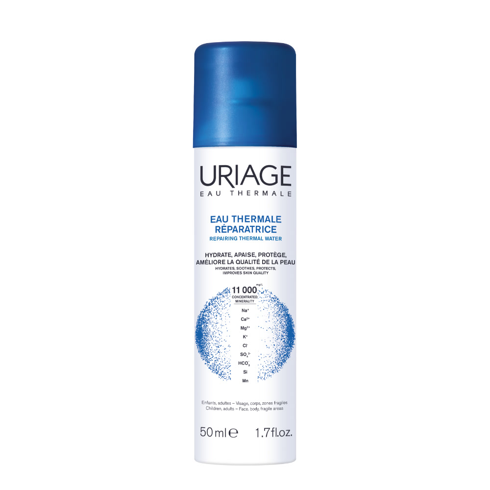 Uriage - Acqua Termale Riparatrice, Idratante E Protettiva Viso E Corpo Spray 50 ml