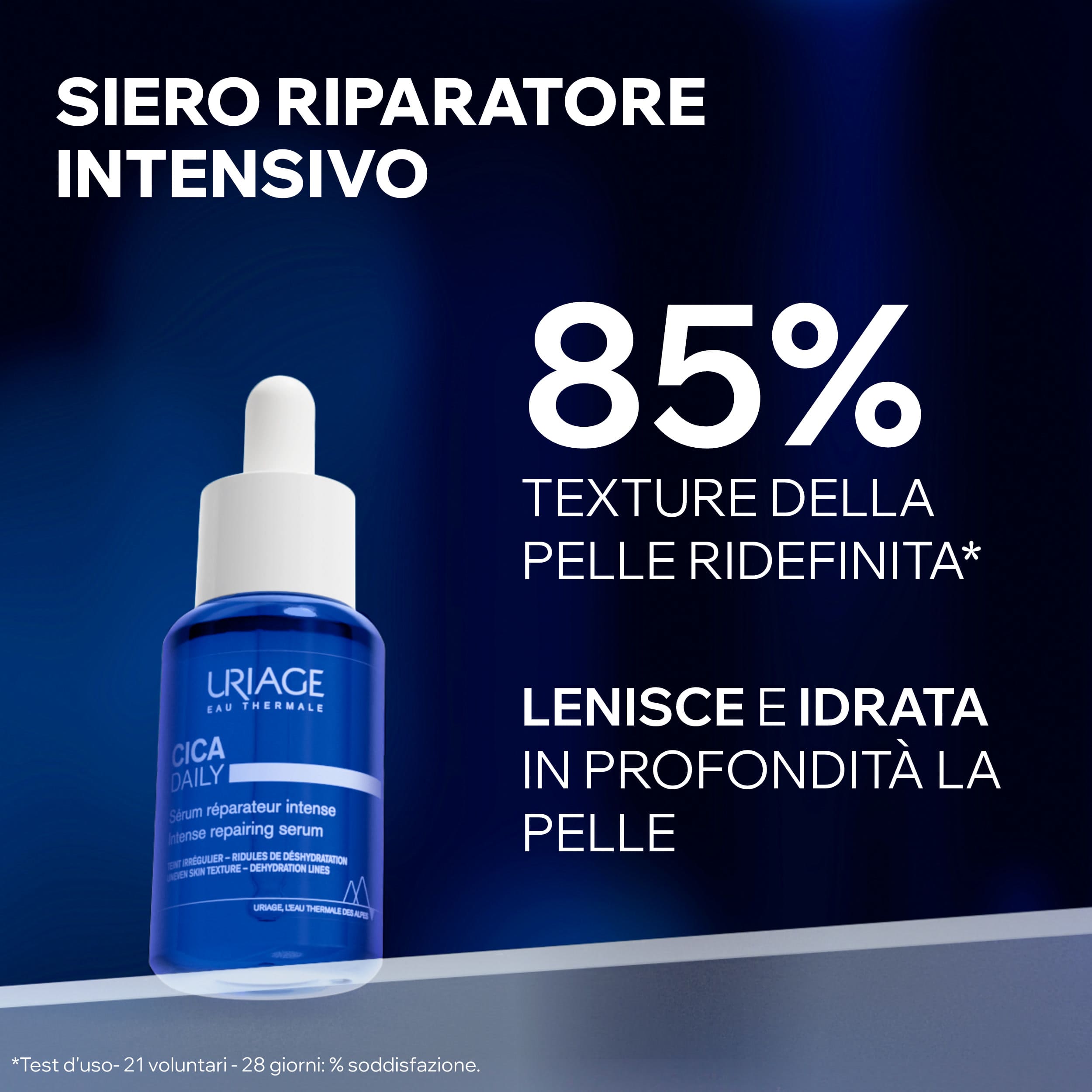 Uriage Cica-Daily - Siero Viso Idratante, Riparatore E Riequilibrante 30 ml