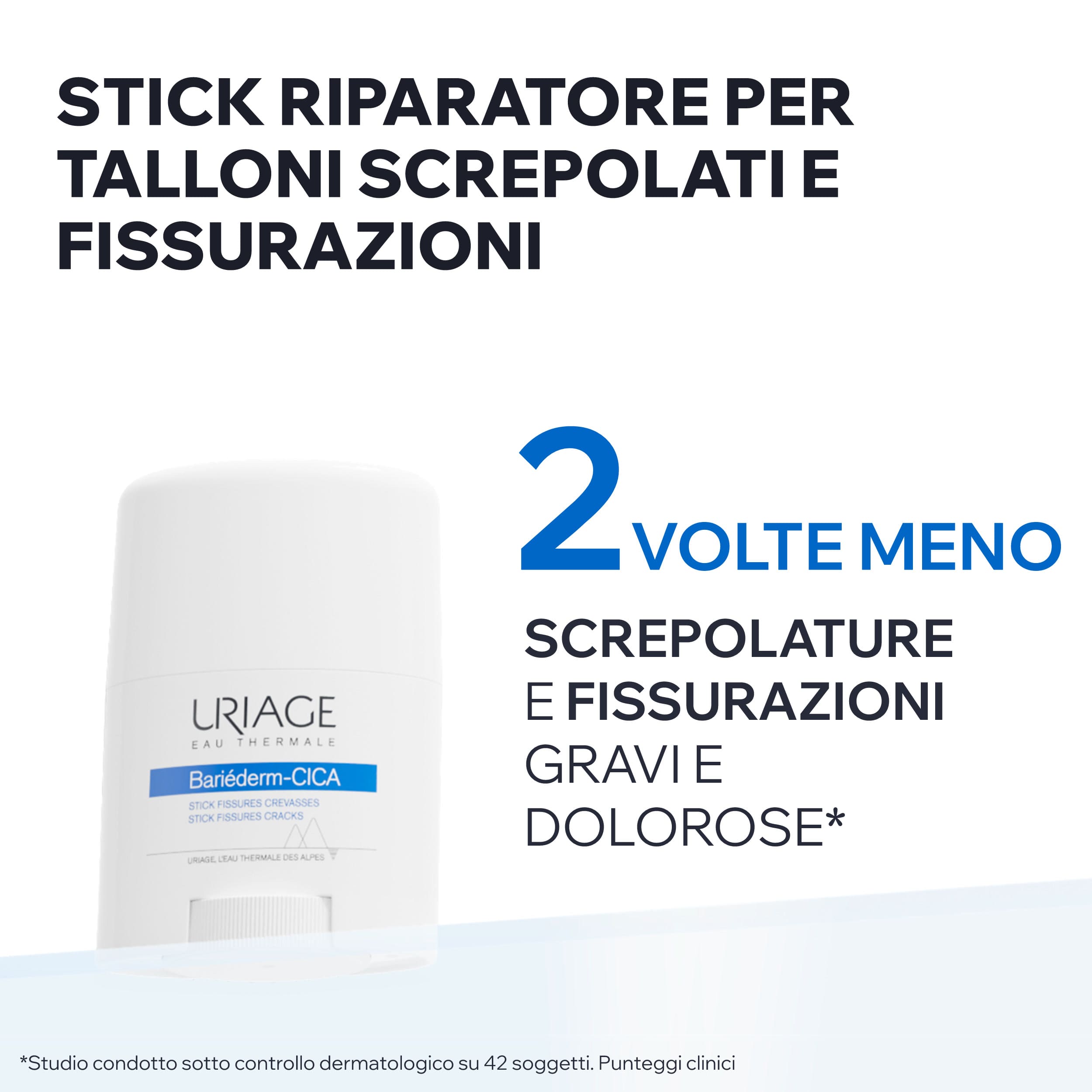 Uriage Bariéderm-Cica - Stick Isolante Riparatore Per Pelle Secca E Screpolata 22 g
