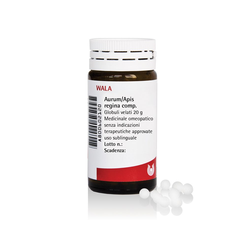 Wala Aurum Apis Regina Compositum Medicinale Omeopatico Globuli 20 g