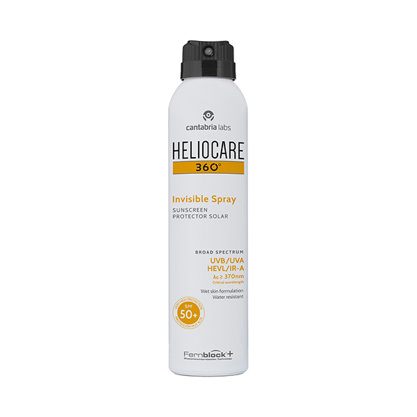 Heliocare 360° - Invisible Spray SPF50+ Protezione Solare Corpo 200 ml