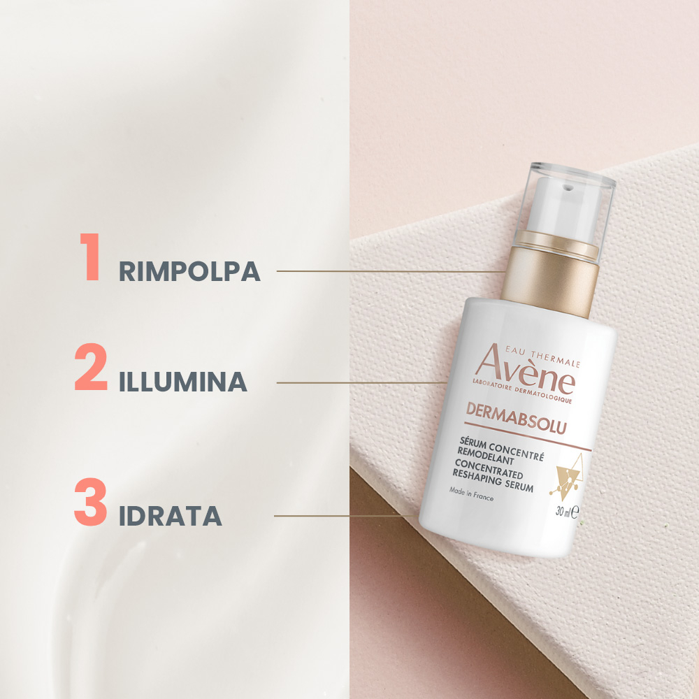 Eau Thermale Avène DERMABSOLU Siero Concentrato Rimodellante - ANTI-ETA' 30 ml