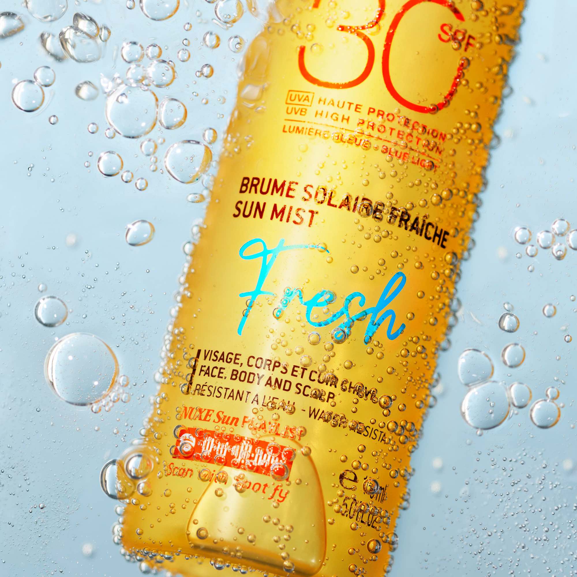 Nuxe Sun - Fresh Acqua Solare SPF30 Per Viso, Corpo E Capelli Spray 150 ml