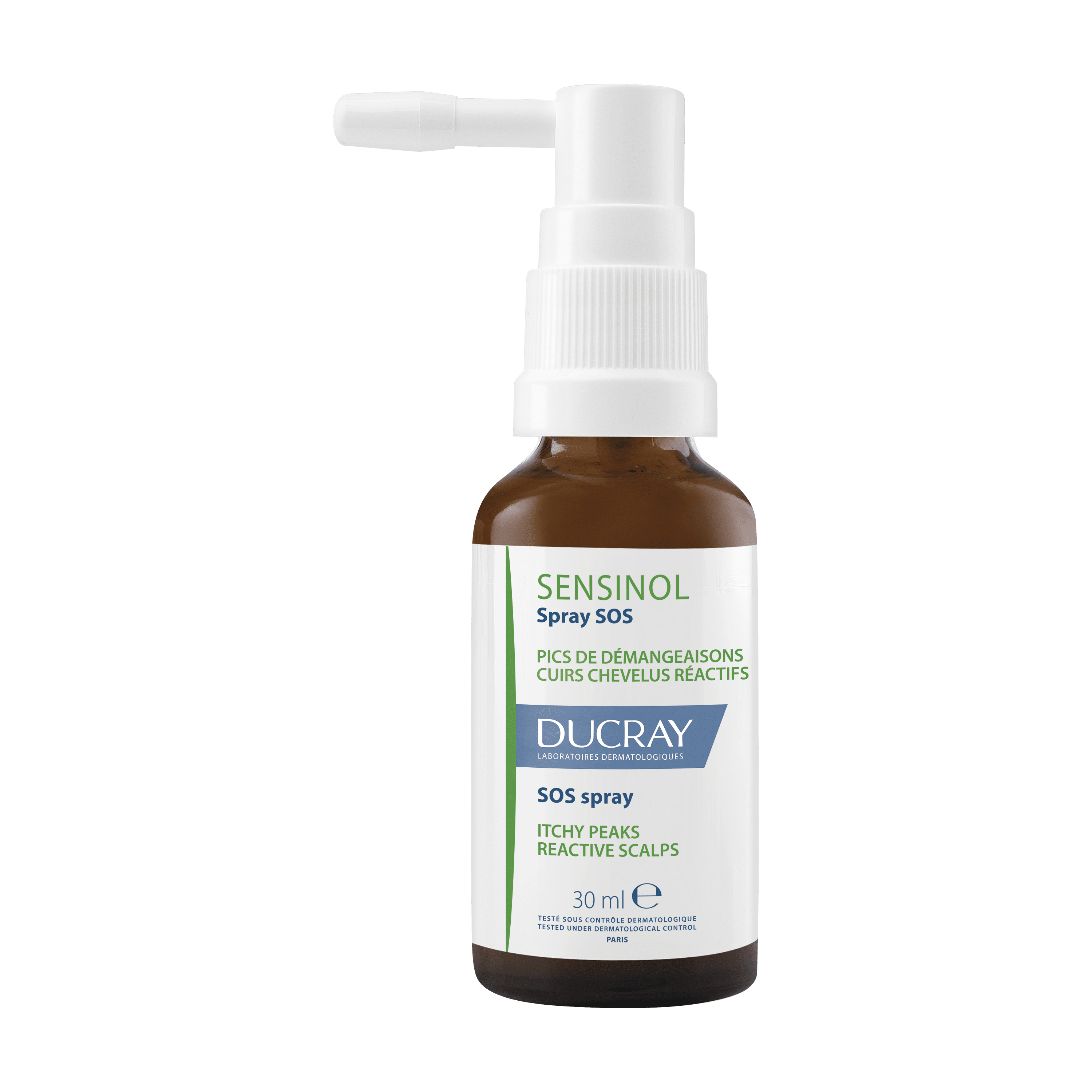Ducray Sensinol - Spray SOS Lenitivo Antiprurito Per Cuoio Capelluto 30 ml