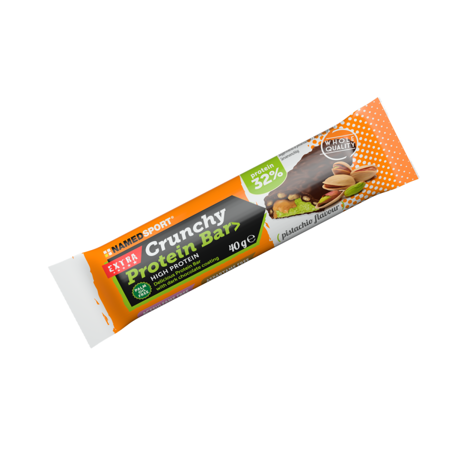Named Sport - Crunchy Protein Bar - Barretta Proteica Gusto Pistacchio 40 g