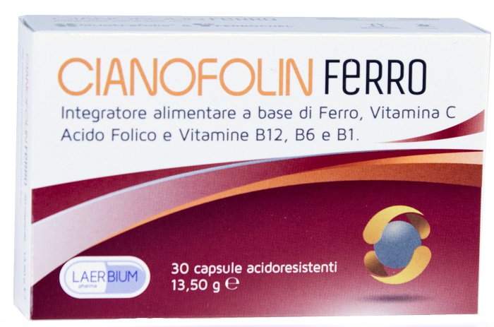 CIANOFOLIN Ferro 30 Cps