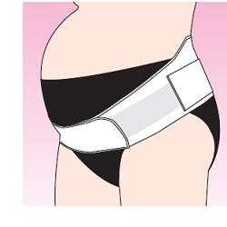 JOLIE MAMAN Fascia Gestante Bianca (88-97) L