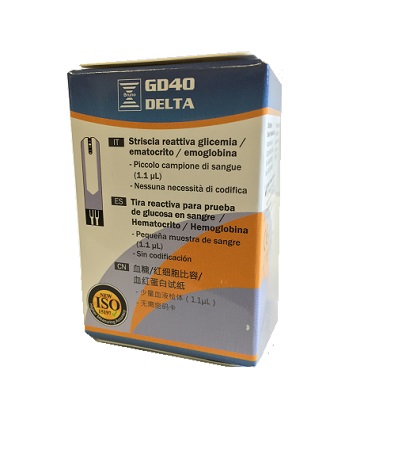 Bruno GD40 Strisce Reattive Delta 25 Pezzi