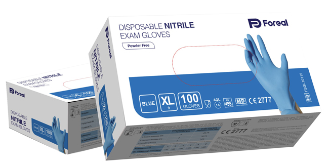 FOREAL Guanti NITRILE XL