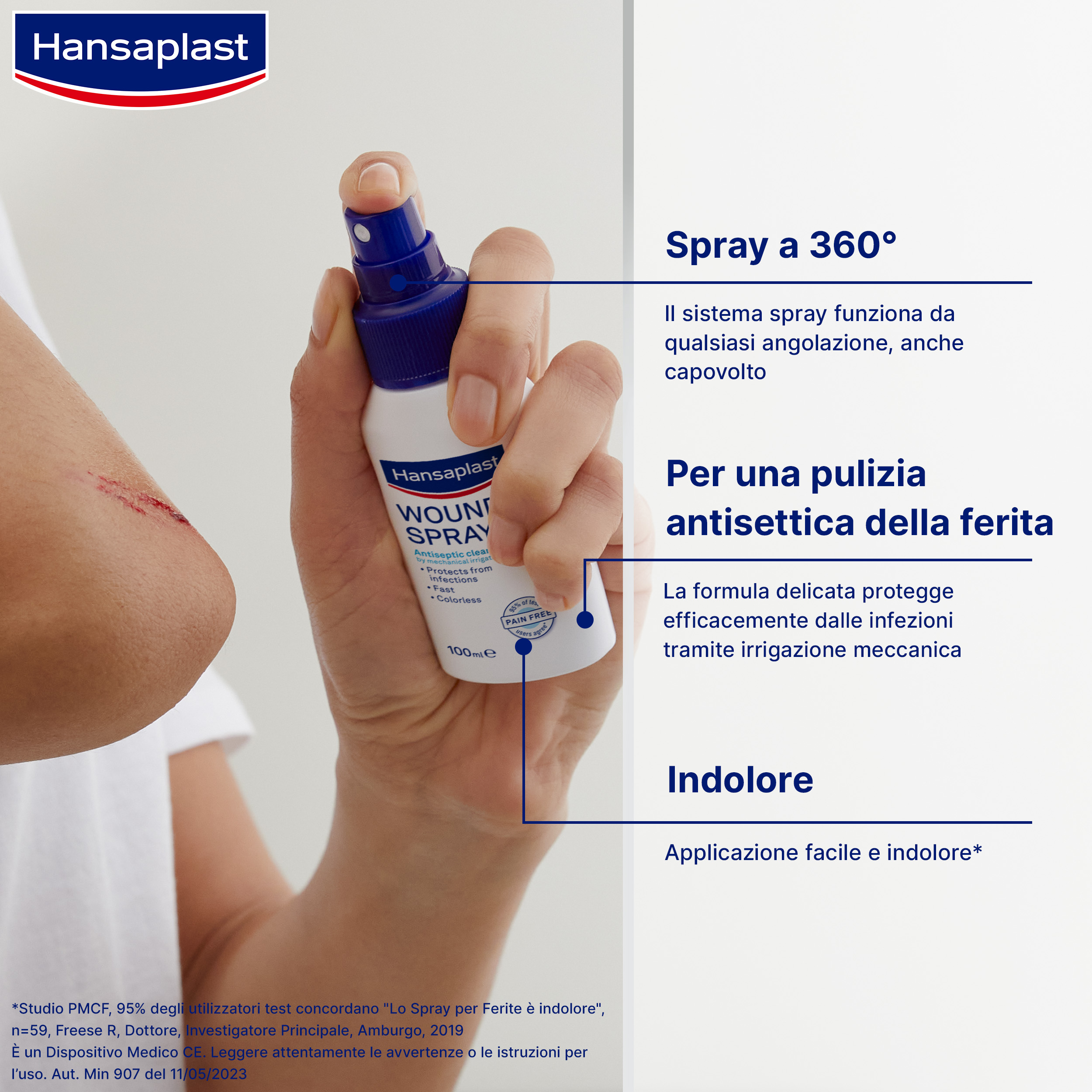 Hansaplast - Spray Per Ferite 100 ml
