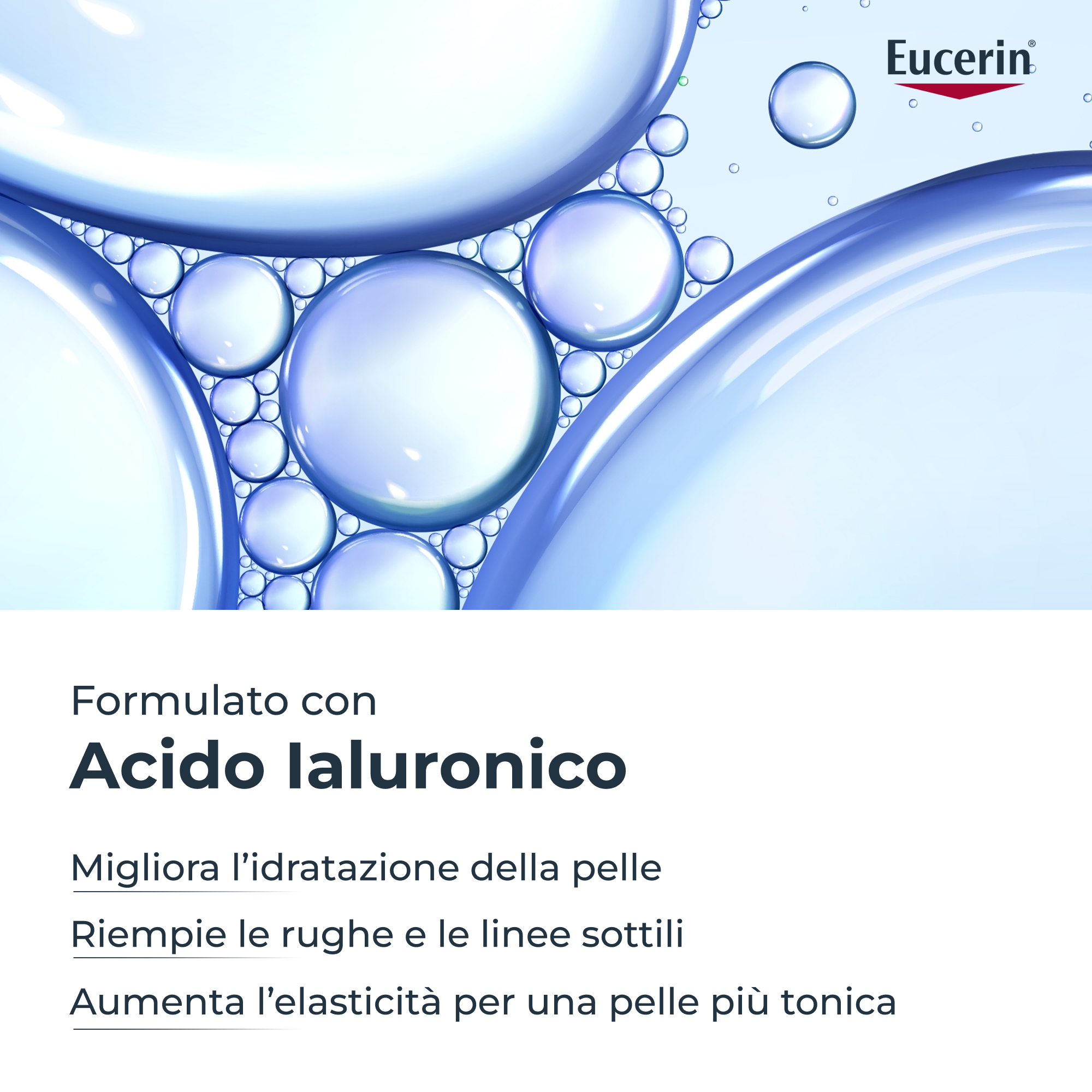 Eucerin Hyaluron-Filler Contorno Occhi Crema Antirughe 15 ml