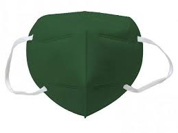 MASCHERINA FILTRANTE FFP2  M28 Made in Italy  Colore VERDE MILITARE 1 pezzo