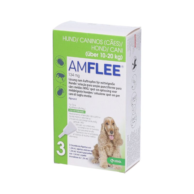 AMFLEE SPOT ON 3PIP 134MG VET