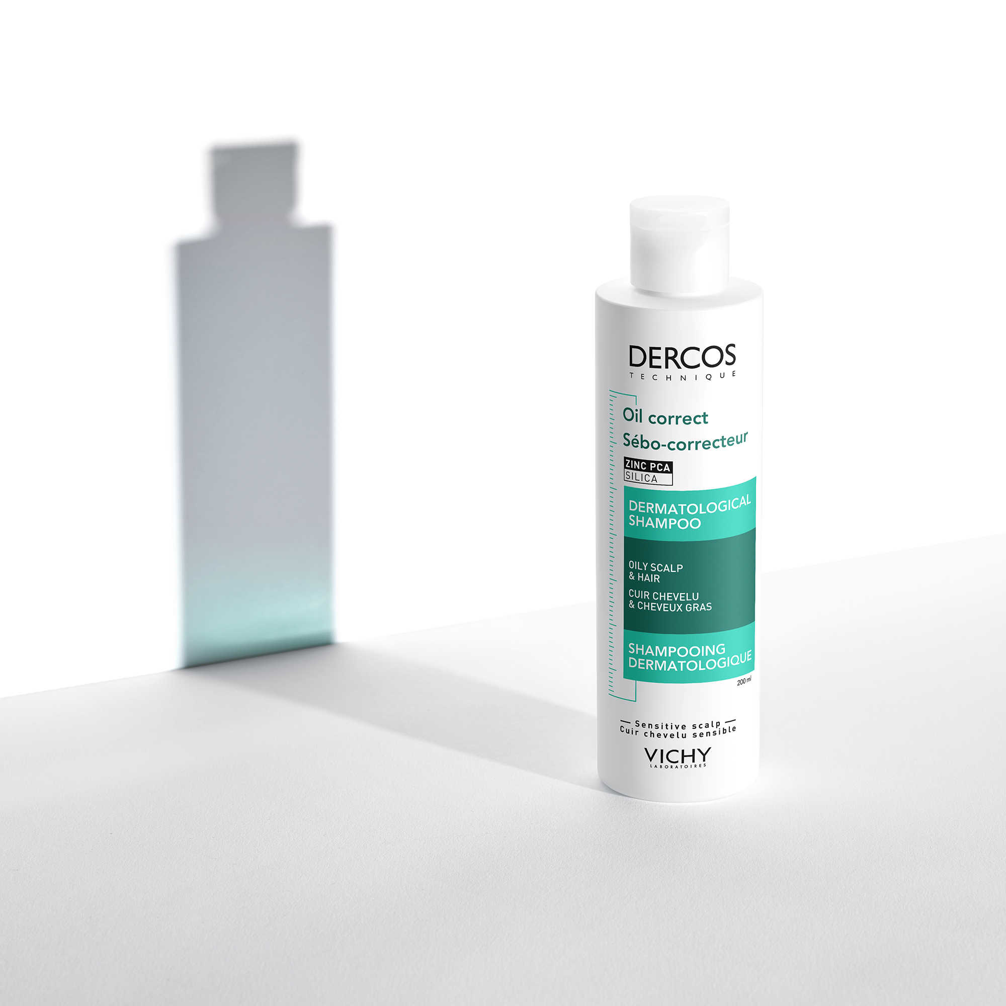 Vichy Dercos Sebo regolatore - Shampoo Trattante avanzato per cuoio capelluto purificato 200ml