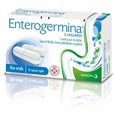 Enterogermina 2 Miliardi Bacillus clausii Fermenti Lattici 12 Capsule