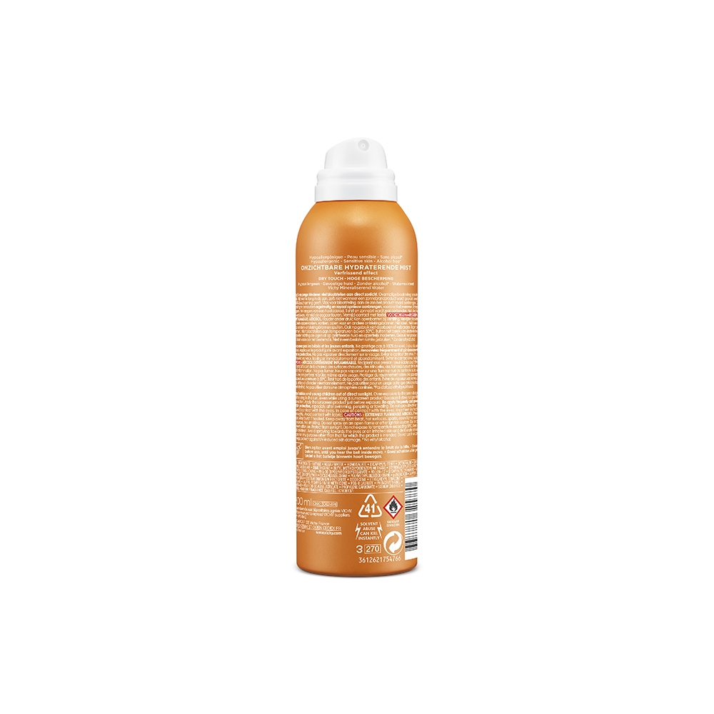 Vichy Idéal Soleil Spray Invisibile Idratante SPF 50 - Protezione Corpo - 200 ml