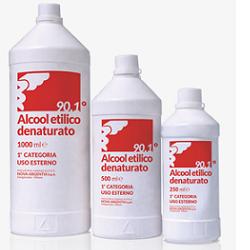 ALCOOL ETILICO DENATURATO 1 LT