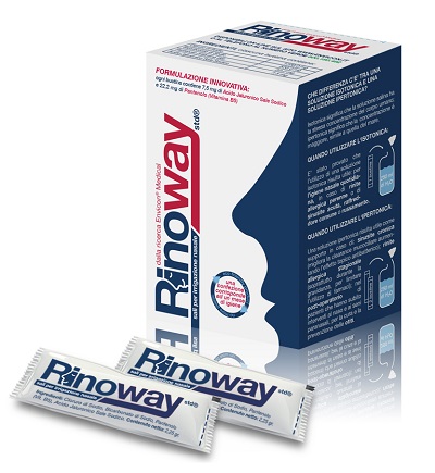 Rinoway Std sali per irrigazione nasale Isotonici 30 bustine