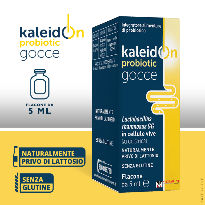 Kaleidon probiotic gocce - SCADENZA 30 SETTEMBRE 2026